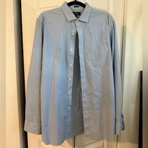 J. Crew Men’s Sky Blue Pinstripe Dress Shirt